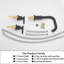 2-handle Bathroom Faucet with Drain Assembly-70930452