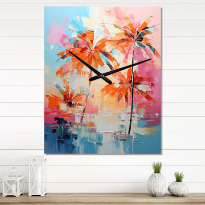 Jermanine Aluminum Wall Clock