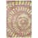 Laredo Abstract Handmade Tufted Wool Plum/Mist Area Rug