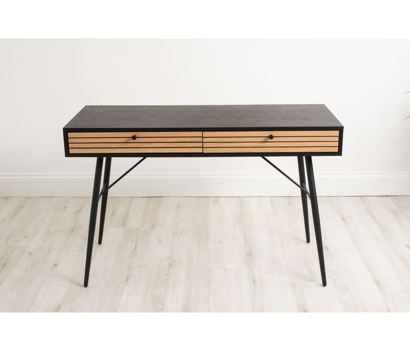 Saundra Metal Base Writing Desk