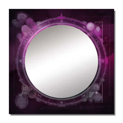 Allijah - Modern Geometric Square Mirror For Wall Art Decor
