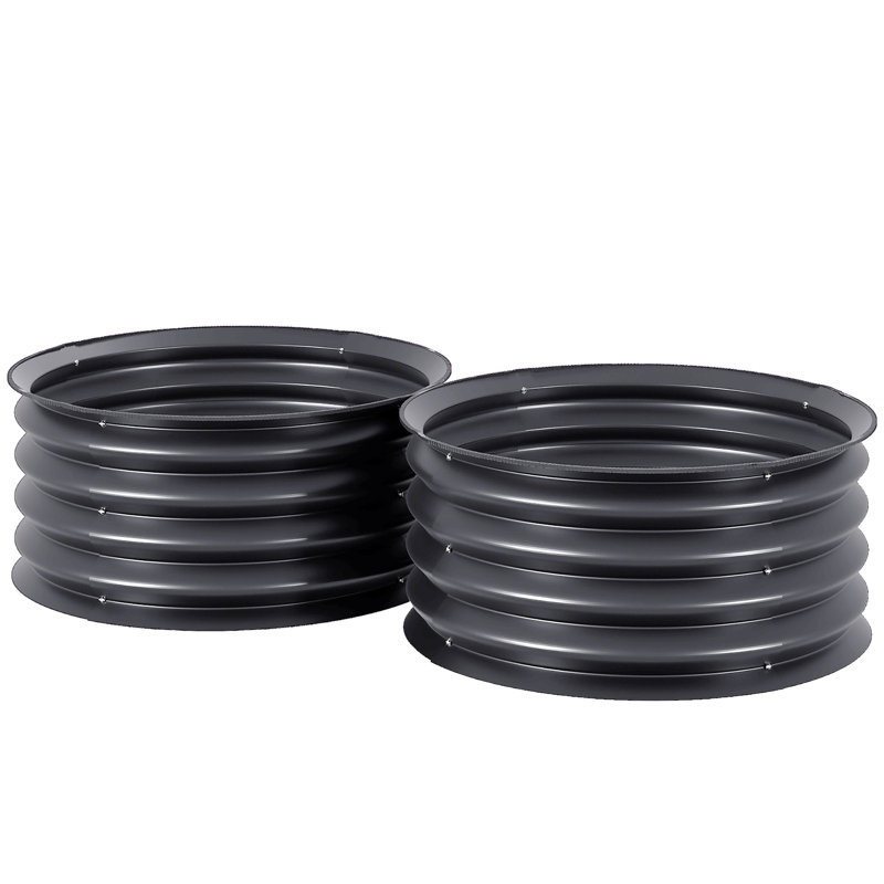 Planter, Dark Grey