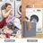 Folding Dirty Laundry Basket Gray Double Bucket Double Open