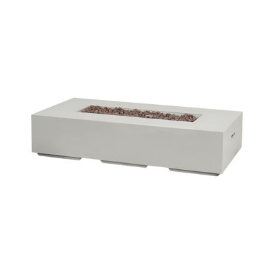 PAVO II Rectangle Propane Smokeless Fire Pit