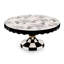 Bee Toile Pedestal Platter-1614264856
