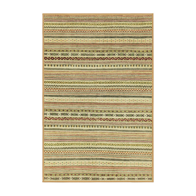 Abstract Indoor Rug, Runner 2' x 5'