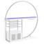 Armoire de bar 2 portes Lewes-1875754476