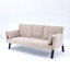 70-Inch Multi-Functional Sofa Bed: Foldable + Cup Holder + Side Storage, Instantly Switch Between Living Room And Bedroom-2024503588