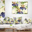 Art floral sans soudure - Coussin décoratif à imprimé floral
