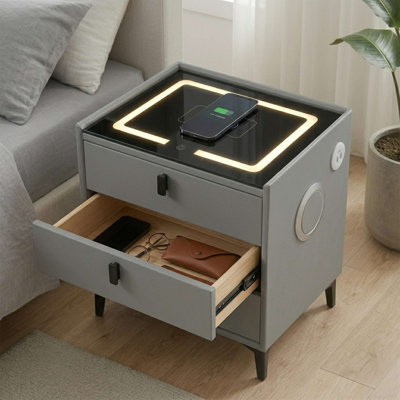 50cm W Bedside Table
