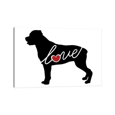 Rottweiler by Traci Anderson - Wrapped Canvas Gallery-Wrapped Canvas Giclée