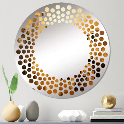 Miroir mural rond