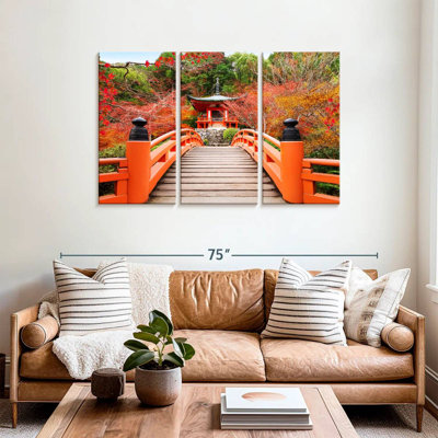 Adella Daigoji Temple Autumn Landscape