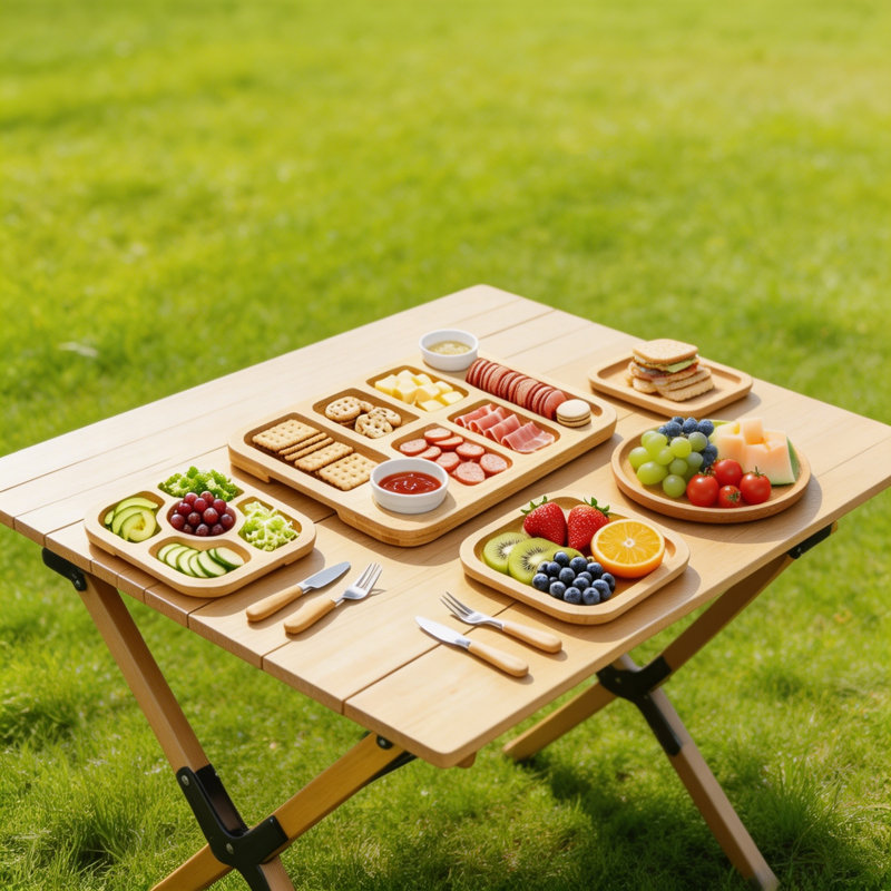 East Urban Home Bamboo Cheese Board