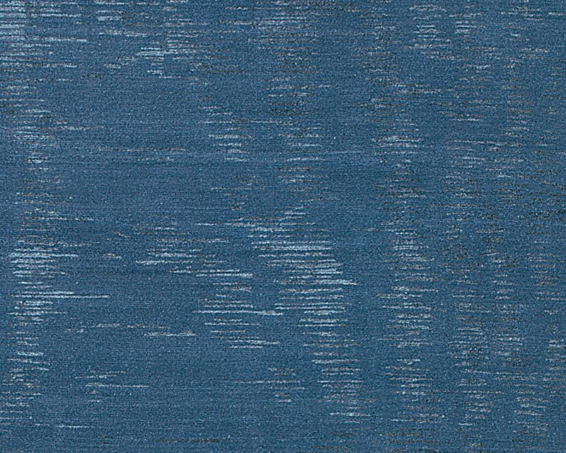 Moire Area Rug in Blue