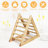 Costway 18'' W Wood Climber