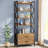 2 Drawer Bookcase Tall Bookshelf-254487833