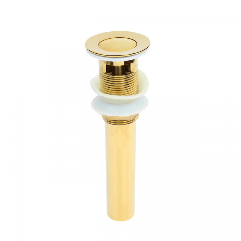 2.38'' W Pop-Up Yes, Brass
