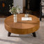 Table basse ronde 39,37 po avec espace de rangement-1277806189