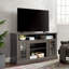Meuble télé classique pour meuble télé classique jusqu'à 65 po avec espace de rangement ouvert et fermé-709809369