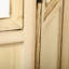 Cloison de séparation à 4 panneaux pour la chambre à coucher - Paravent d'intimité portable en bois de 5,6 pi, paravent naturel avec cadres,
