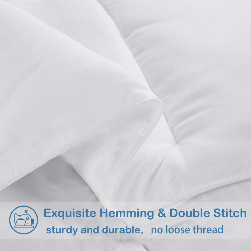 King All Season Microfiber Down Alternative Comforter