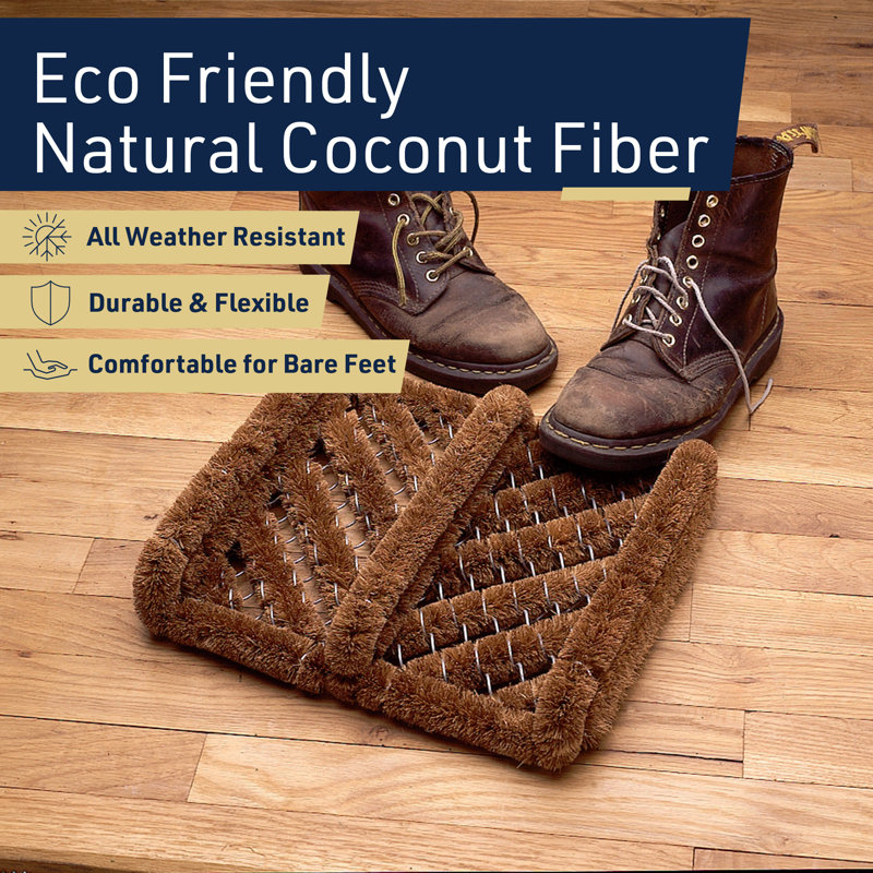 Tapis de porte Natural Coir 