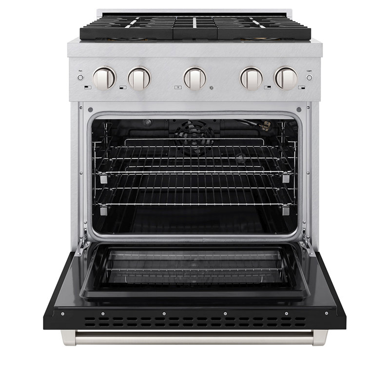 ZLINE Autograph 36" Paramount Dual Fuel Range w/ 6 Burners & Champagne Bronze Accents (SDRZ-36-CB), 4.2 cu ft, 4 burners