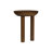 Ebern Designs Mango Wood 3-Leg Side Table-1503997260