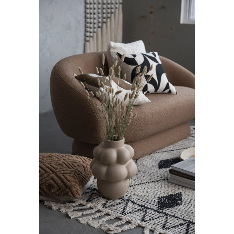 Modern Boucle Upholstered Couch