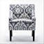 Versatile Upholstered Side Chair with Solid Wood Frame and Comfortable Cushioning