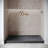 60 in. x 32 in. Alcove Acrylic Shower Base in Glossy Black With Right Drain, Drain Included-115223752
