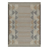 Scandinavian Wool Geometric Area Rug