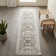 Boho Vintage Fringe Area Rug In Cream/Beige/Gray/Yellow/Blue Carpet For Living Room, Bedroom, Hallway