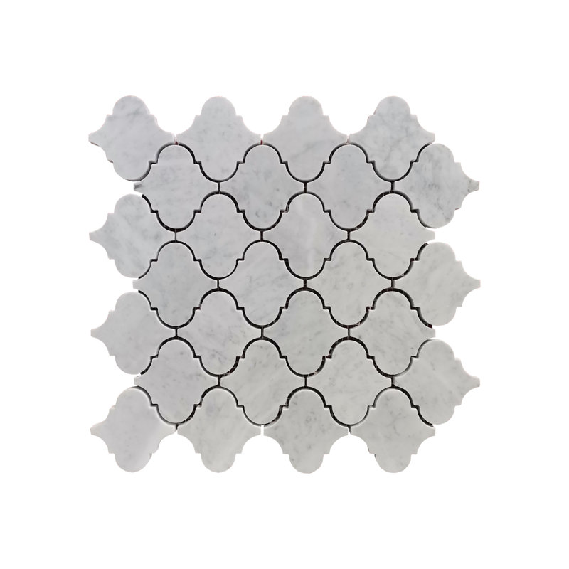 12 po x 12 po Carrara White