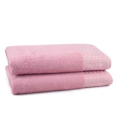 Fukuko 2 Piece Turkish Cotton Bath Towel Set
