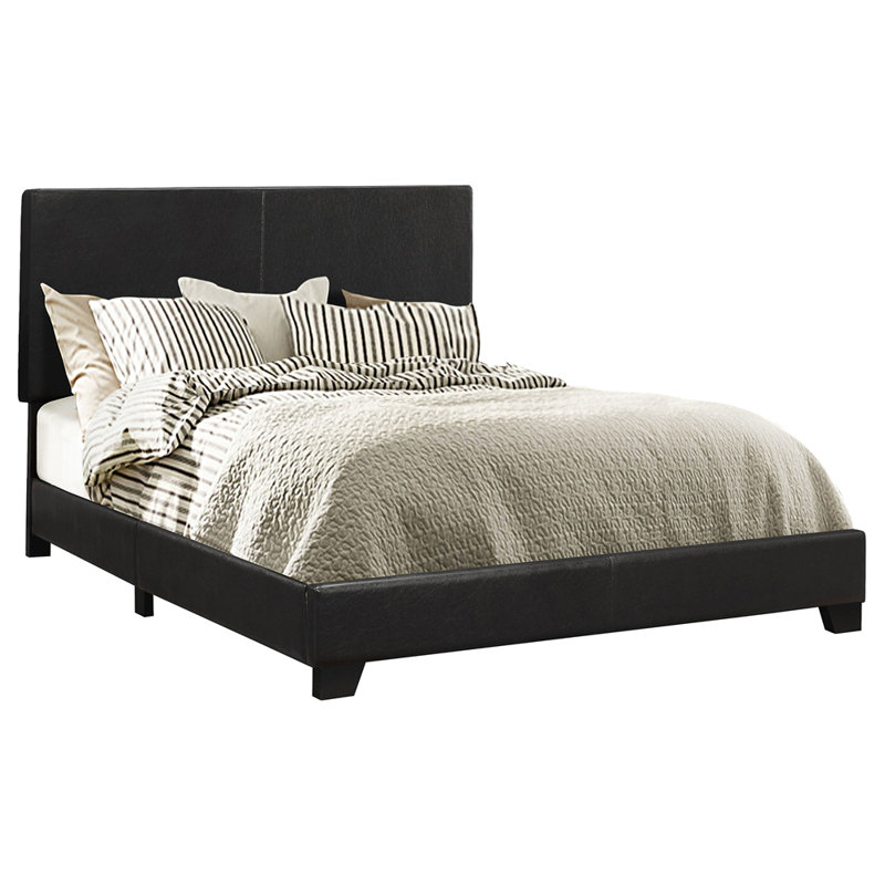 Lit oriental tapissier Warwick, Black, Roi