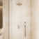 Crozet Pressure Balance Two-Function Shower System with 10-inch Rain Shower Head and Hand Shower (Valve Included)