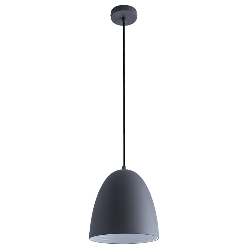 Hearns 1 - Light Single Pendant, Grey/White