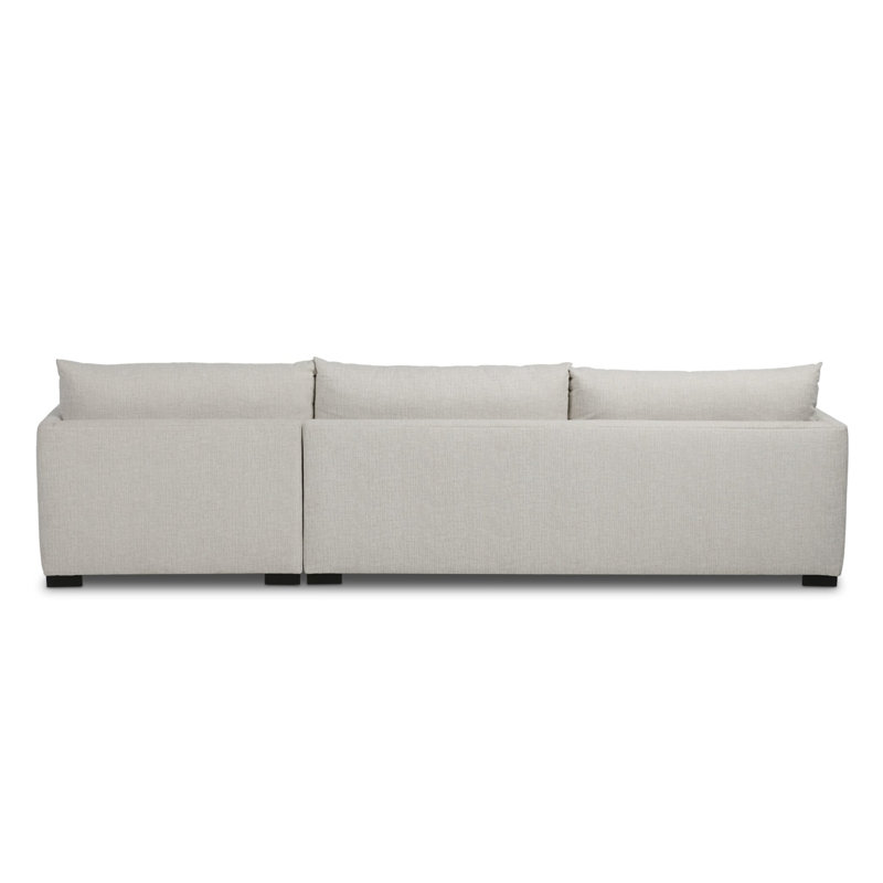 Wickham Chaise Sectional, 35" H x 126.5" W x 61" D, Left Arm Facing