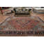 Tapis traditionnel à teinture végétale pré-1900 10 x 13