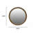 Round Beaded Wall Mirror-1772100341