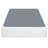Twin-Size Mattress Foundation With Black Metal Frame & Textured Cover, 8.5" High, 12 Support, Easy Setup, 350Lb Weight Limit, Bedroom Principal Ingredient Twin Base Fabric Cover And Frame, Elevation,-1571570959