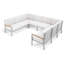Causeuse modulaire Travira (droite)-1813068851
