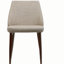 Padded double dining table and chair set