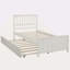 Lit plateforme simple avec lit gigogne-695590512