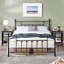 Ensemble de chambre avec lit plateforme 3 pièces Kempst-921402600-921402598