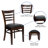 Lyman Ladder Back Wooden Restaurant Chair-23209926-23209931