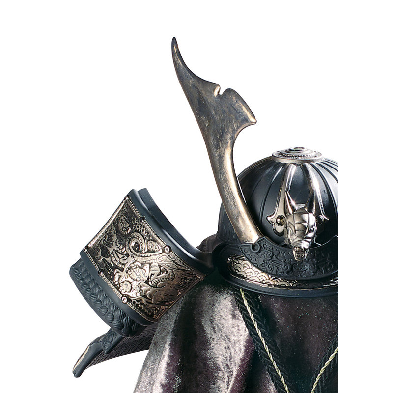 Dragon Samurai Helmet Sculpture