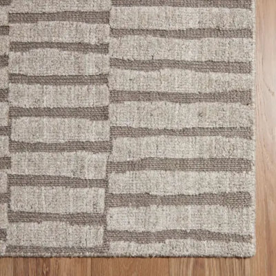 GV Chatham Hand Woven Cotton and Wool Geometric Area Rug